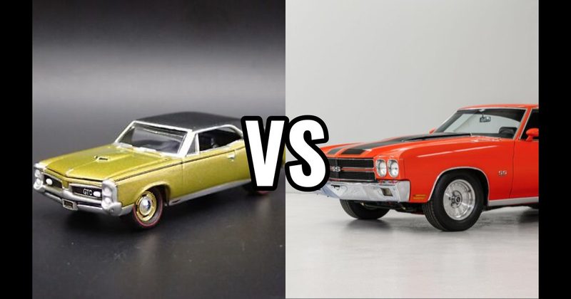 1967 Pontiac GTO vs. 1970 Chevrolet Chevelle SS