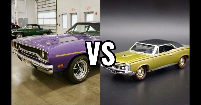 1967 Pontiac GTO vs. 1970 Plymouth Road Runner