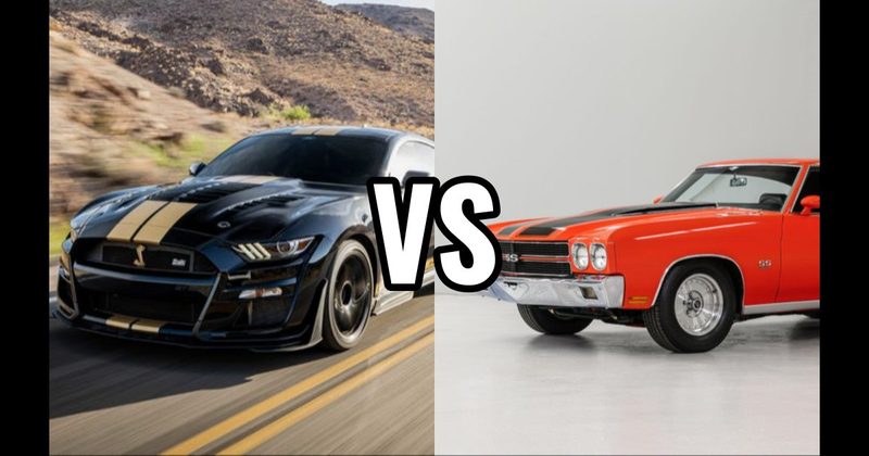 1970 Chevrolet Chevelle SS vs. Ford Mustang Shelby GT500