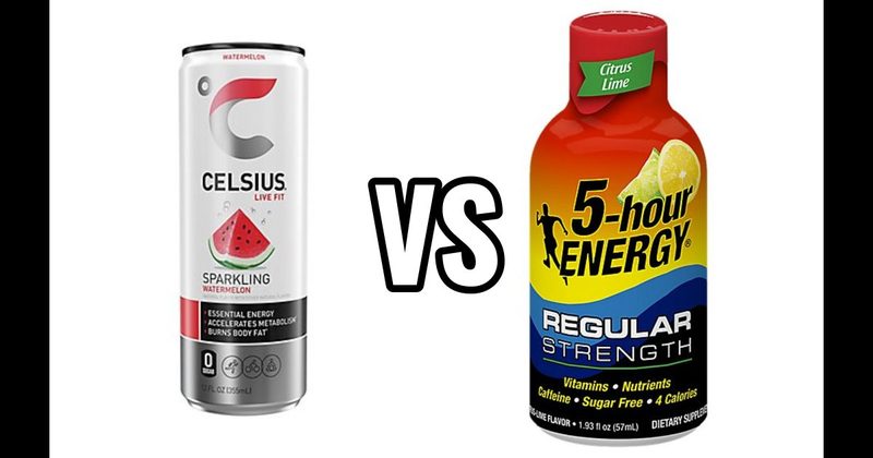 5-Hour Energy vs. Celsius