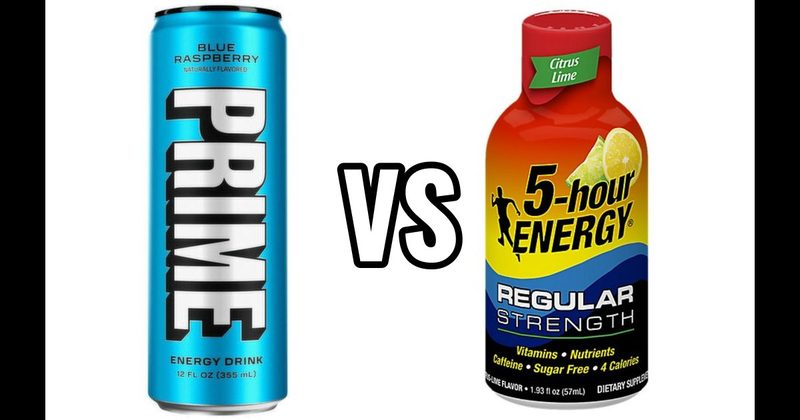 5-Hour Energy vs. Prime Energy