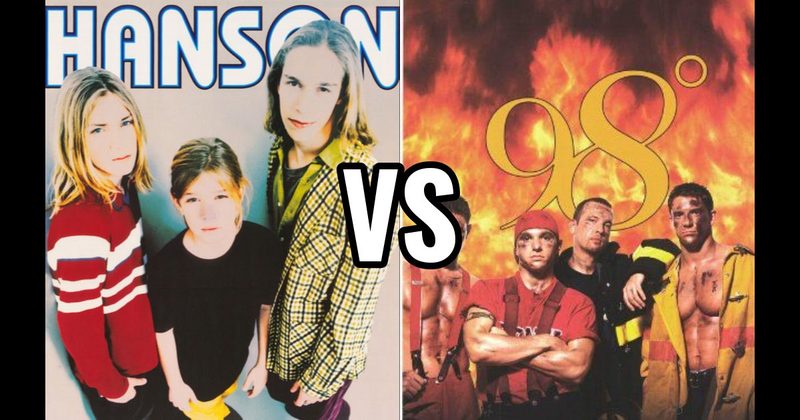 98 Degrees vs. Hanson