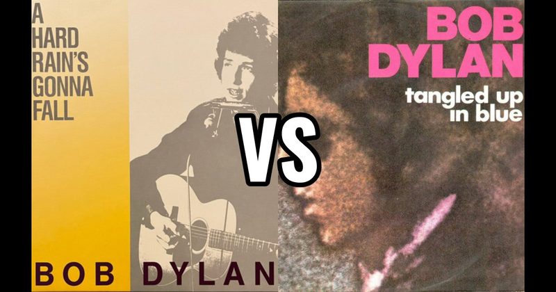 A Hard Rain's A-Gonna Fall vs. Tangled Up in Blue