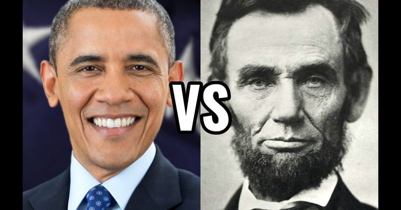 Abraham Lincoln vs. Barack Obama