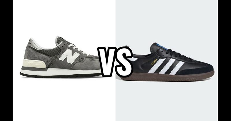 Adidas Samba vs. New Balance 990