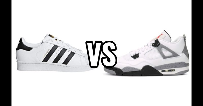 Adidas Superstar vs. Air Jordan 4