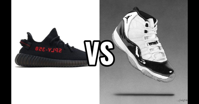 Adidas Yeezy Boost 350 vs. Air Jordan 11