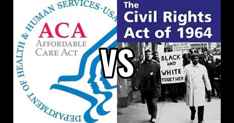Affordable Care Act (2010) vs. Civil Rights Act (1964)