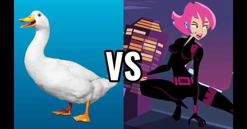 Aflac Duck vs. Erin (Esurance)