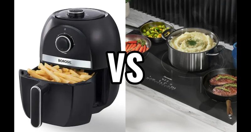 Air Fryer vs. Induction Cooktop