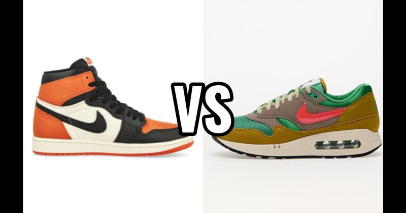 Air Jordan 1 vs. Nike Air Max 1