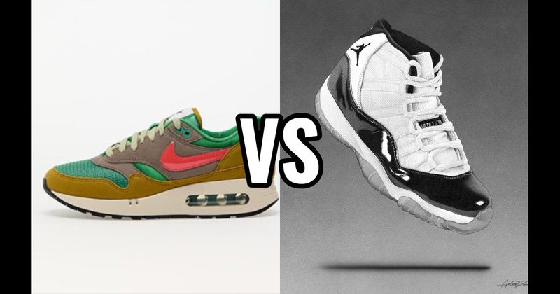 Air Jordan 11 vs. Nike Air Max 1