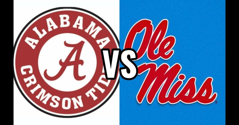 Alabama Crimson Tide vs. Ole Miss Rebels