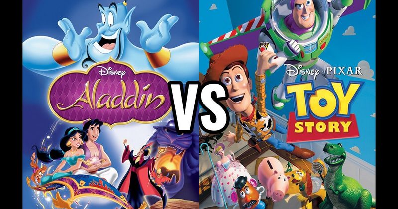 Aladdin vs. Toy Story (1995)