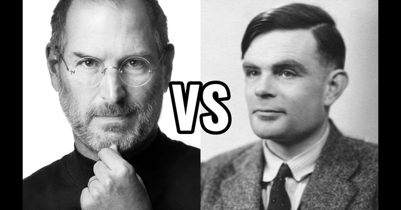 Alan Turing vs. Steve Jobs