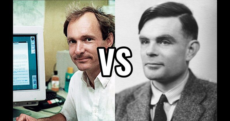 Alan Turing vs. Tim Berners-Lee