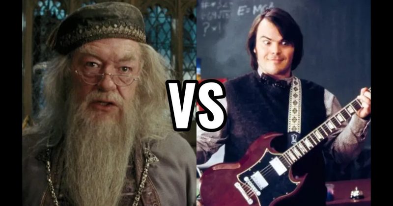 Albus Dumbledore (Harry Potter) vs. Dewey Finn (School of Rock)