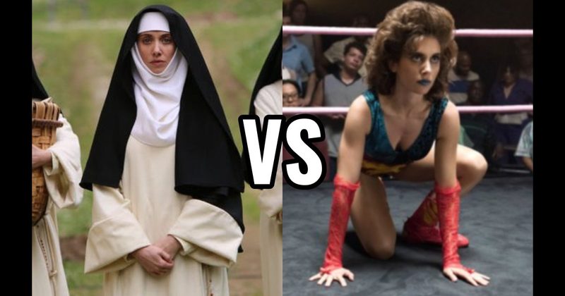 Alessandra in The Little Hours vs. Ruth Wilder in GLOW
