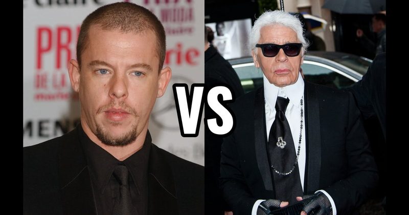 Alexander McQueen vs. Karl Lagerfeld