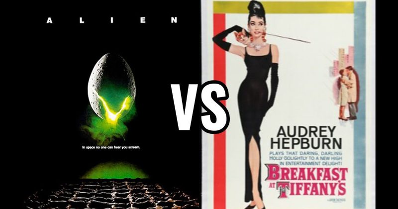 Alien (1979) vs. Breakfast at Tiffany’s (1961)