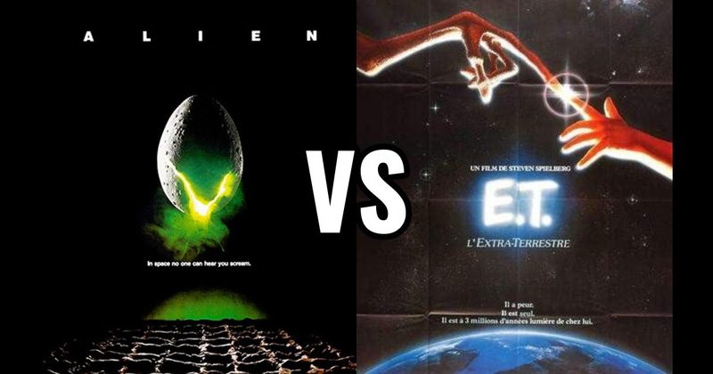 Alien (1979) vs. E.T. the Extra-Terrestrial (1982)