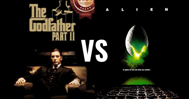 Alien (1979) vs. Godfather Part II (1974)