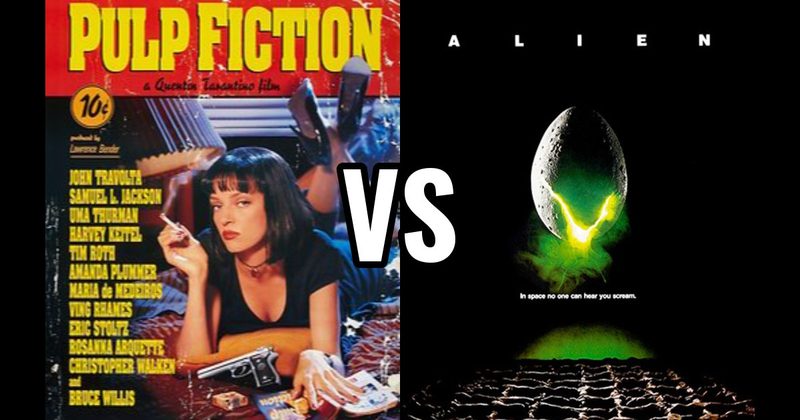 Alien (1979) vs. Pulp Fiction (1994)