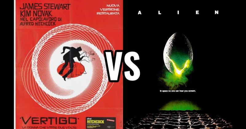 Alien (1979) vs. Vertigo (1958)