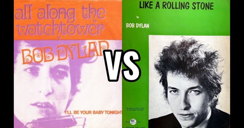All Along the Watchtower vs. Like a Rolling Stone
