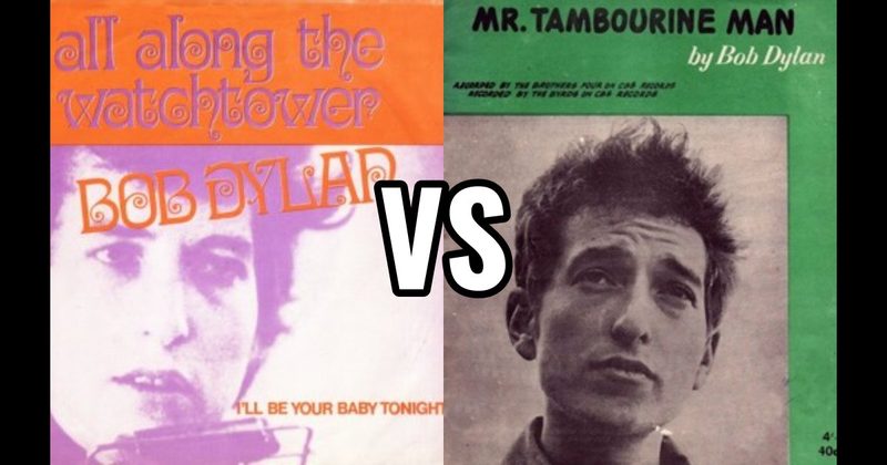 All Along the Watchtower vs. Mr. Tambourine Man