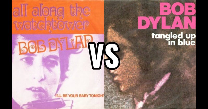 All Along the Watchtower vs. Tangled Up in Blue
