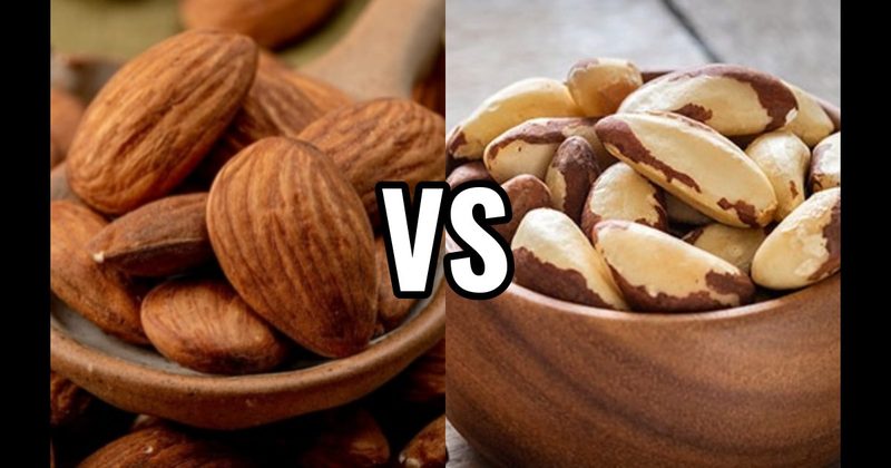 Almonds vs. Brazil Nuts