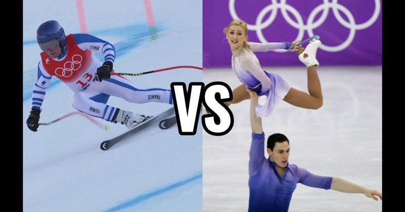 Alpine Skiing vs. Figure Skating