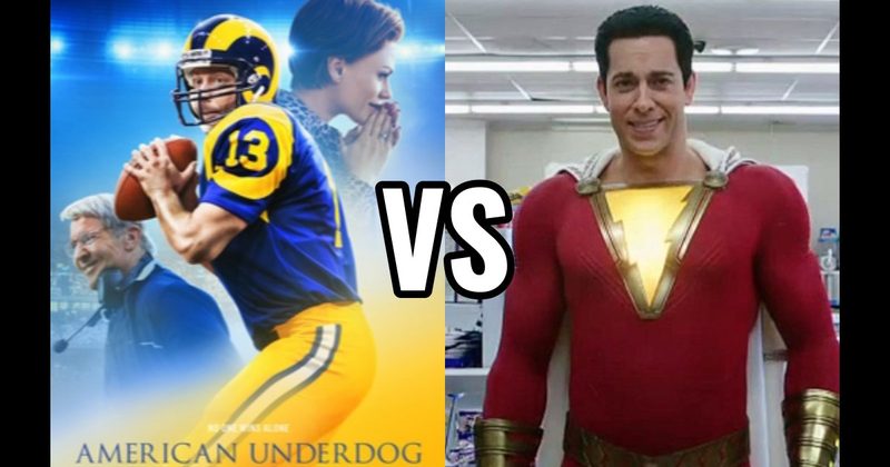 American Underdog vs. Shazam!