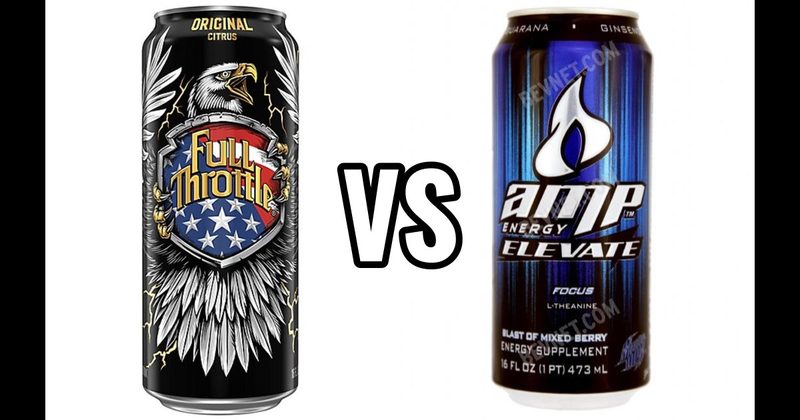 AMP Energy vs. Full Throttle