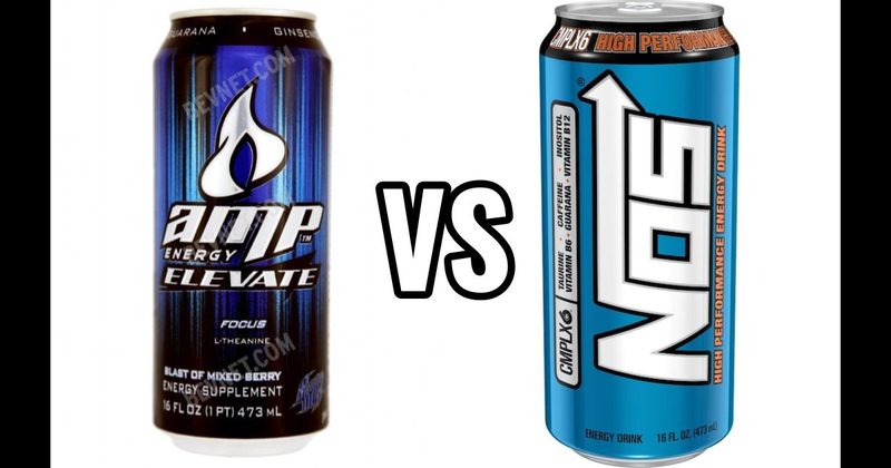 AMP Energy vs. NOS