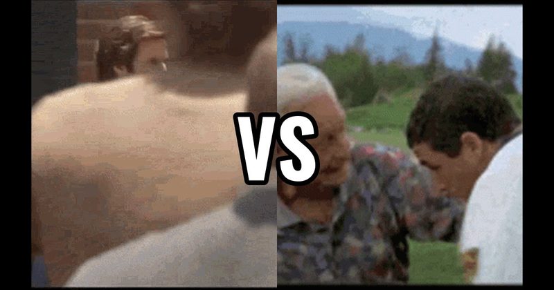 Anchorman News Fight (Anchorman) vs. Bob Barker Fight (Happy Gilmore)