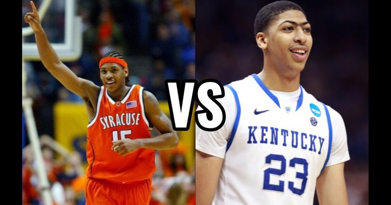 Anthony Davis vs. Carmelo Anthony