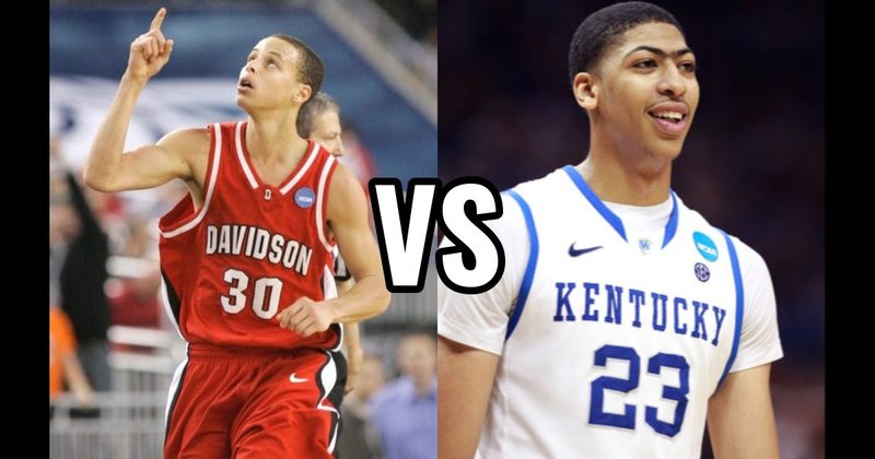 Anthony Davis vs. Stephen Curry