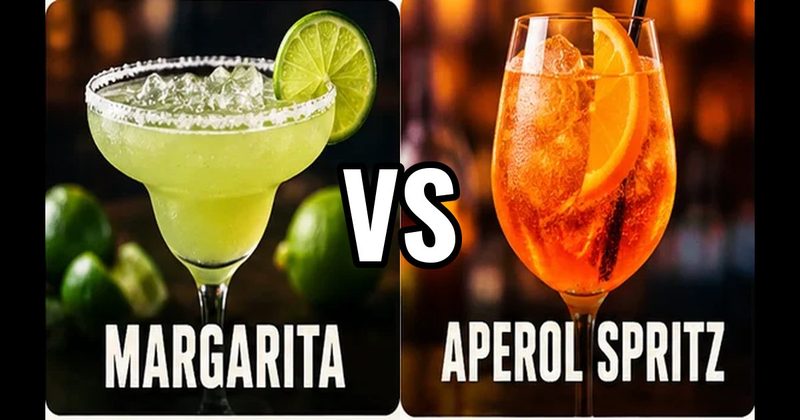Aperol Spritz vs. Margarita
