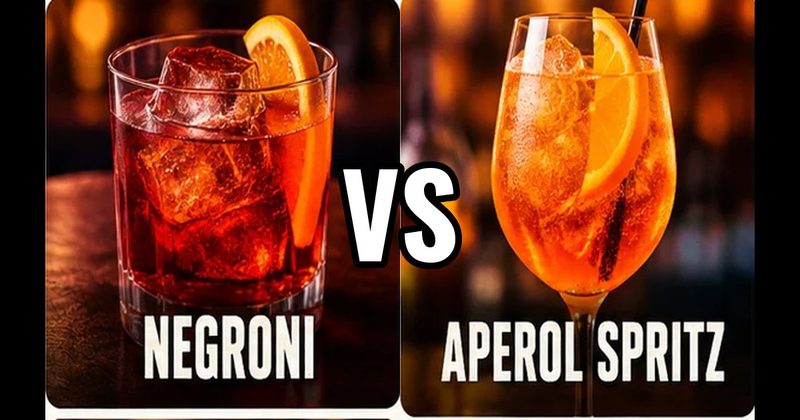 Aperol Spritz vs. Negroni
