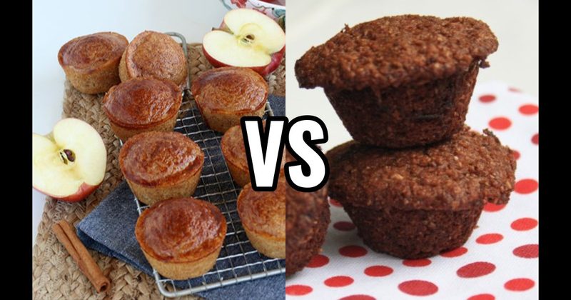 Apple Cinnamon Muffin vs. Bran Muffin