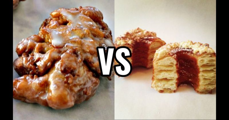 Apple Fritter vs. Cronut