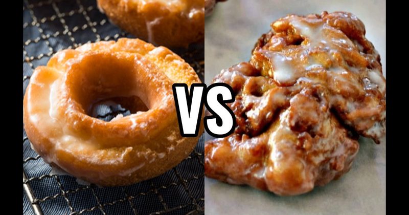 Apple Fritter vs. Old-Fashioned Donut
