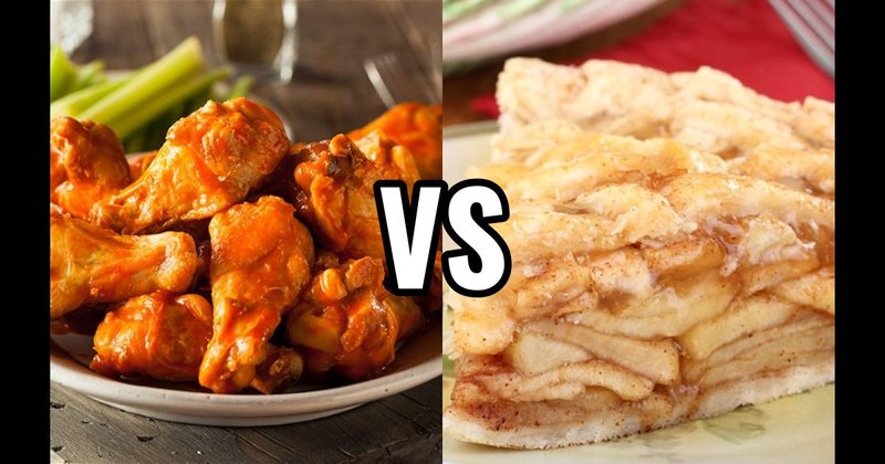 Apple Pie vs. Buffalo Wings
