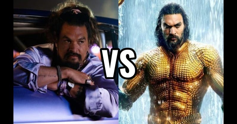 Aquaman in Aquaman vs. Dante Reyes in Fast X