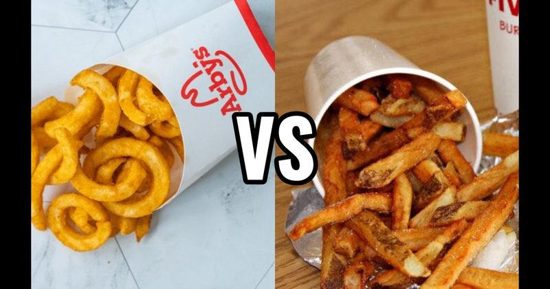 Arby's Curly Fries vs. Five Guys French Fries