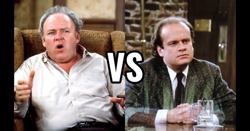 Archie Bunker (All in the Family) vs. Frasier Crane (Cheers / Frasier)