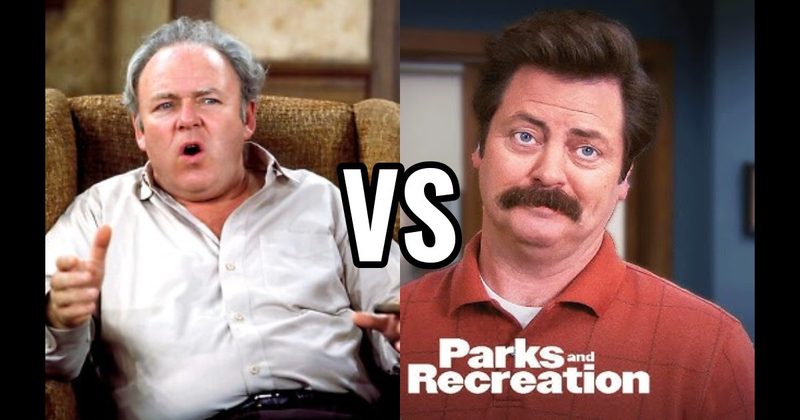 Archie Bunker (All in the Family) vs. Ron Swanson (Parks and Recreation)