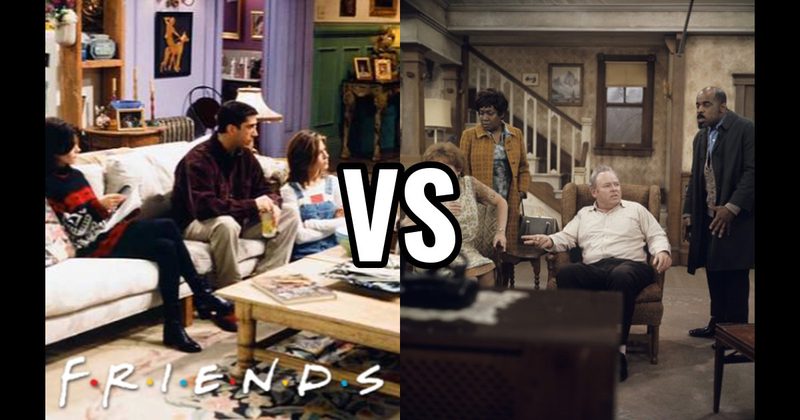Archie Bunker’s House (All in the Family) vs. Monica’s Apartment (Friends)